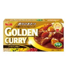 골든 카레 중간 매운맛 198g
