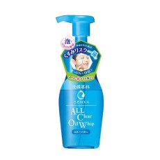 시세이도 센카 올 클리어 오일 휩 150ml, 거품 메이크업리무버